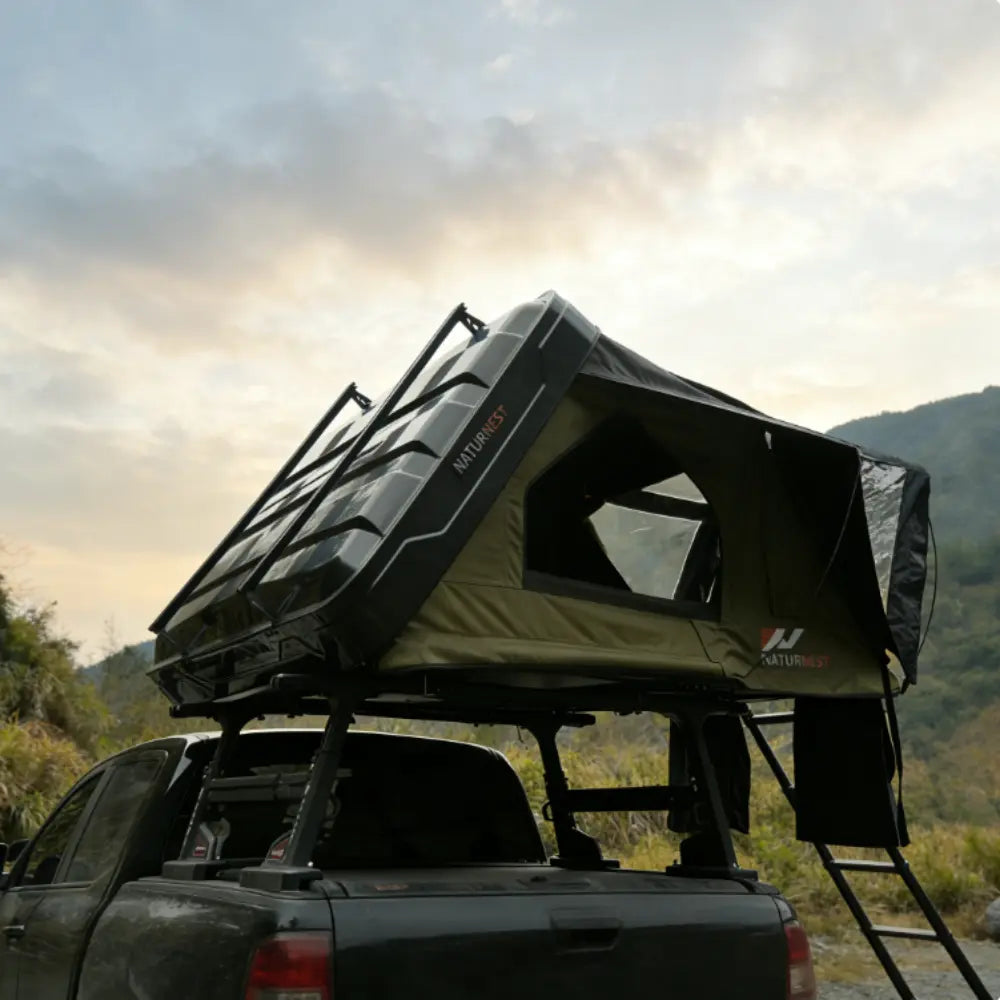 NaturNest Sirius 1 Plus XL interior skylight and side window view from inside