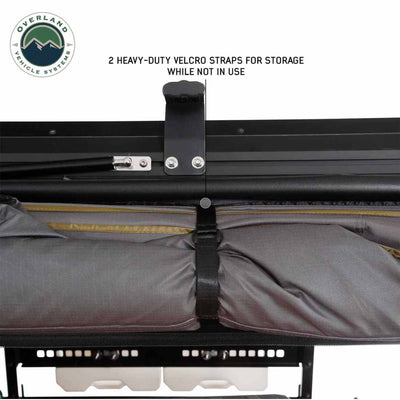 Nomadic 180 LTE Awning - Dark Grey with Black Travel Cover Universal