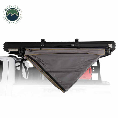 Nomadic 180 LTE Awning - Dark Grey with Black Travel Cover Universal