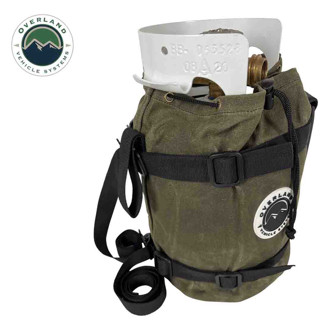 Propane Bag With Handle & Straps - #16 Waxed Canvas Storage