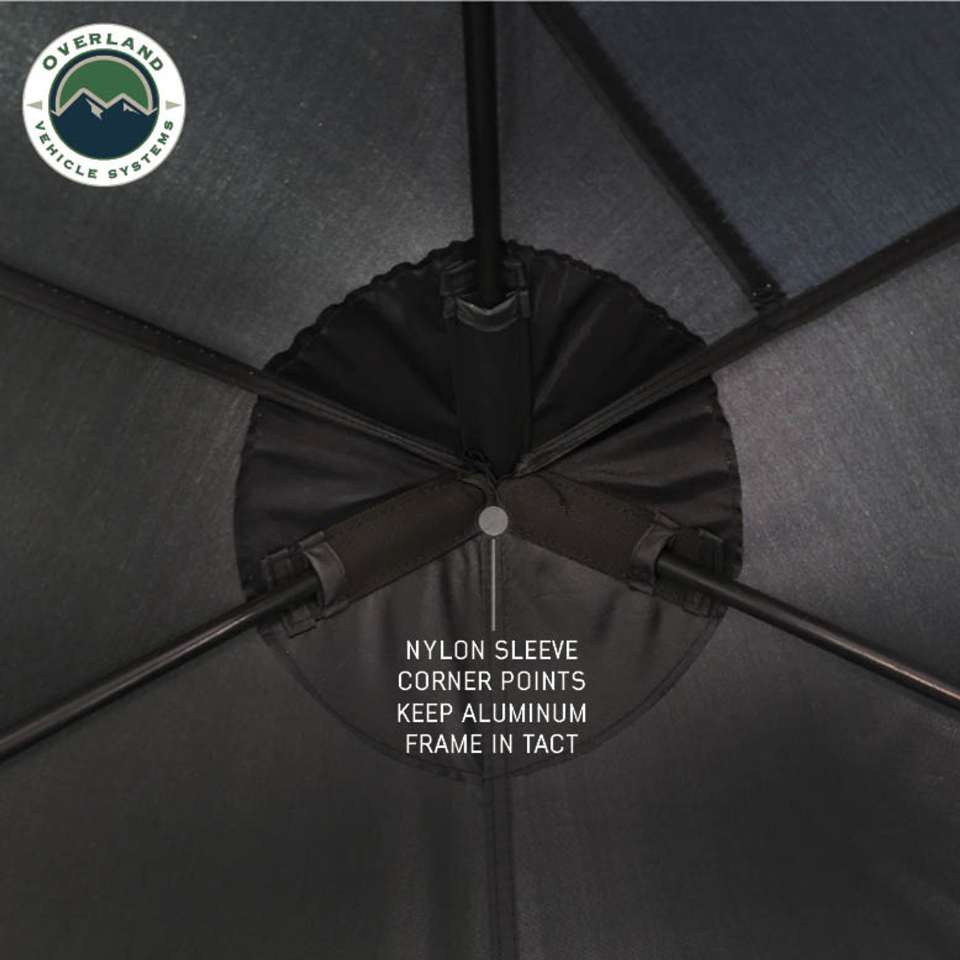 Hub Centric Ground Tent - Black Body & Grey Rainfly