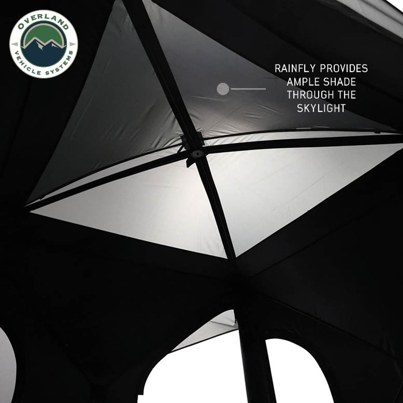 Hub Centric Ground Tent - Black Body & Grey Rainfly