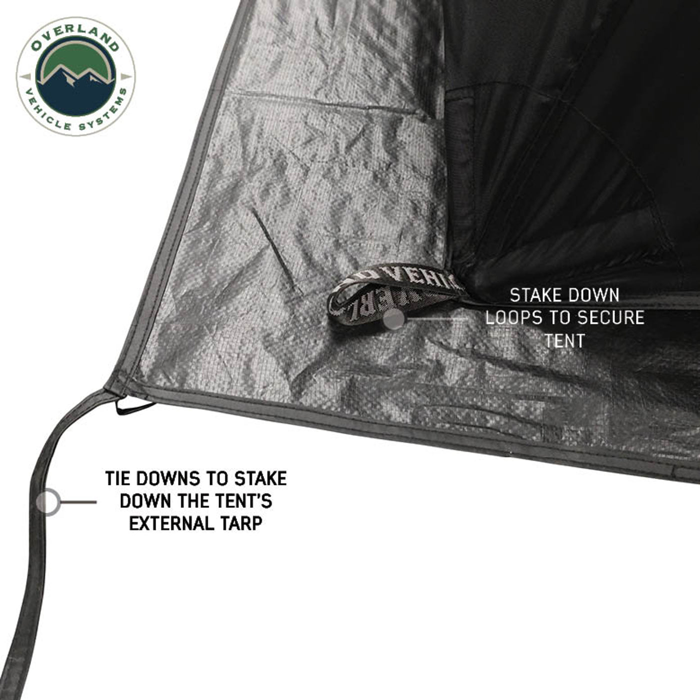 Hub Centric Ground Tent - Black Body & Grey Rainfly