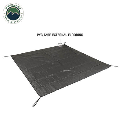 Hub Centric Ground Tent - Black Body & Grey Rainfly
