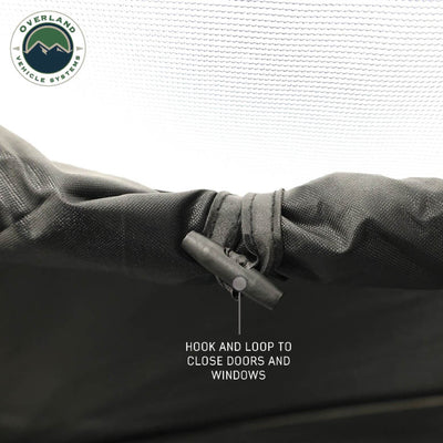 Hub Centric Ground Tent - Black Body & Grey Rainfly