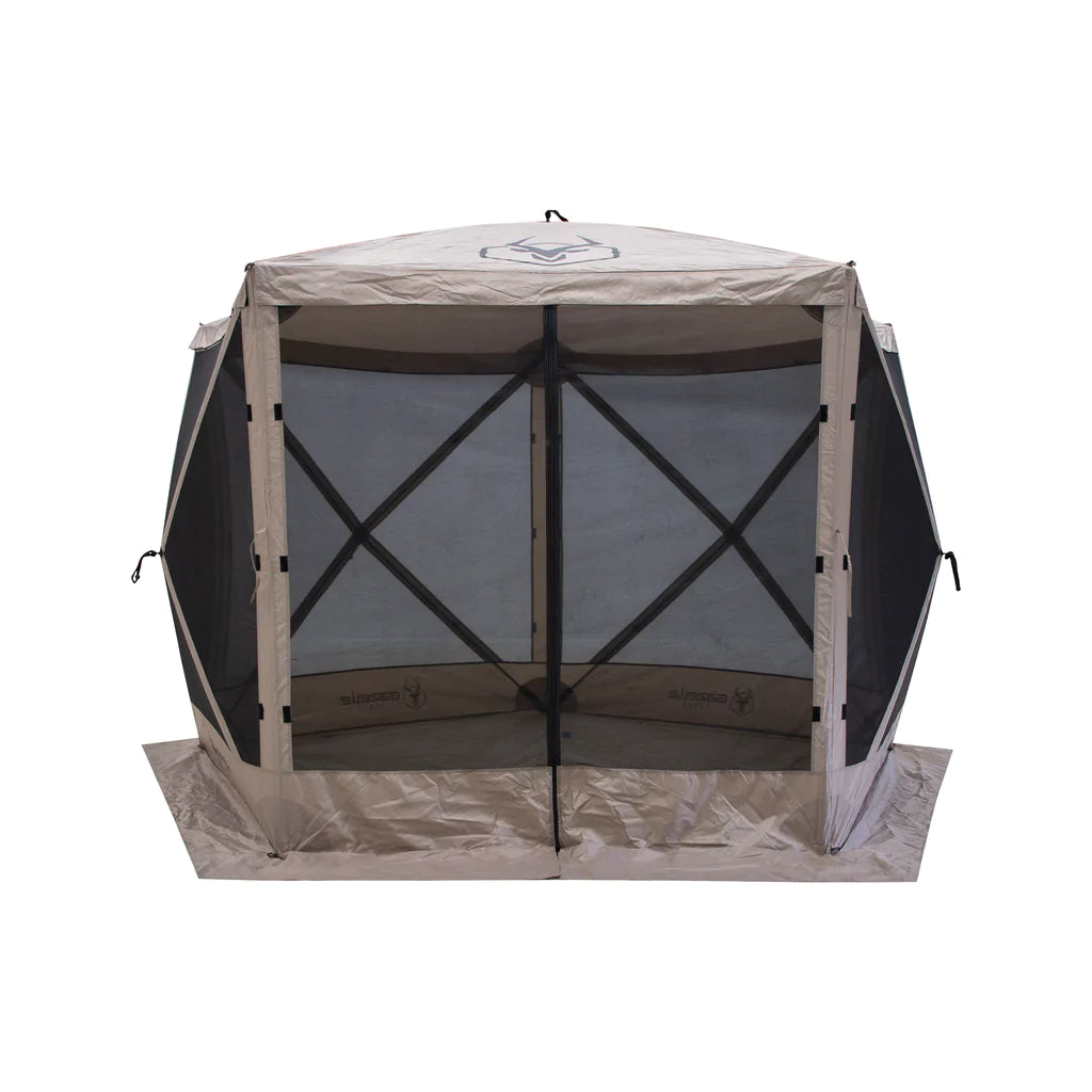 G5 Pop-Up Portable 5-Sided Gazebo Screen Tent - Desert Sand