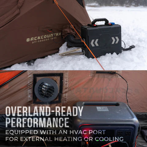 Gazelle T-Hex Hub Tent Overland Edition - 8-Person Hexagonal Tent