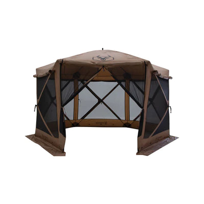 G6 Deluxe Pop-Up Portable 6-Sided Gazebo Screen Tent